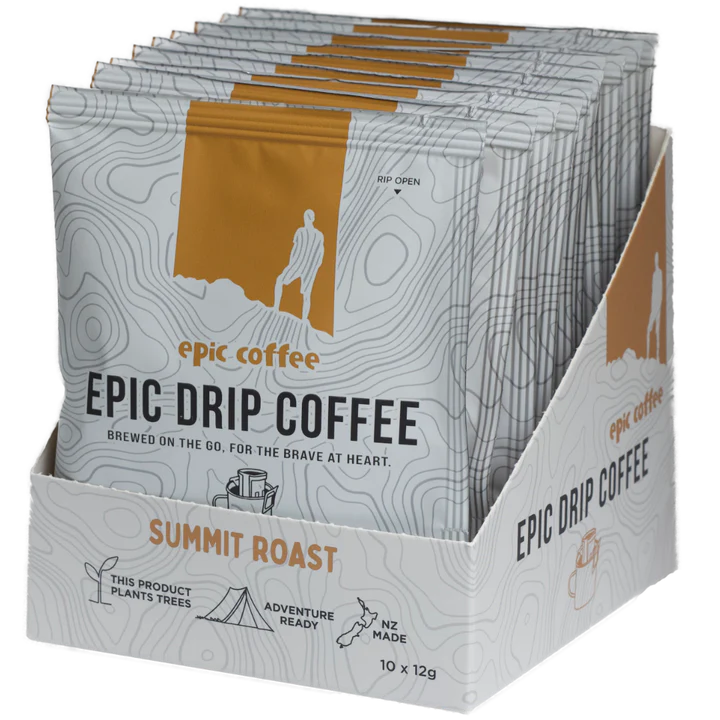 Epic Coffee Summit Roast Drip Filters - 10 Pack
