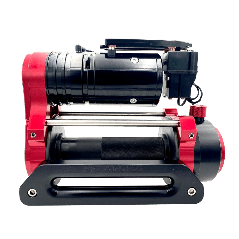 RED Winches Electric Winch - Cobra 2 Single Ox Motor, 12V, XL Drum Standard Gearing
