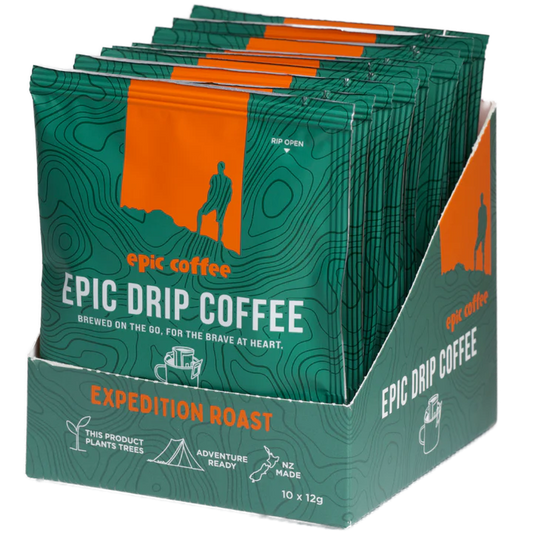 Epic Coffee Expedition Roast Drip Filters - 10 Pack