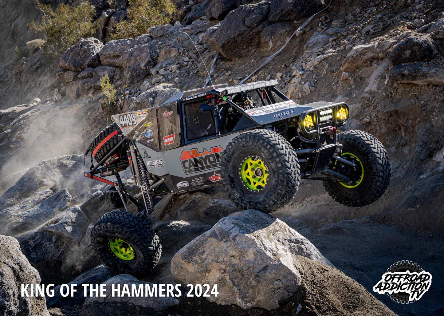 2026 Offroad Addiction A3 Wall Calendar