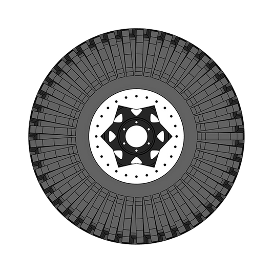 16" DIY Beadlock Kit - 6pt Star