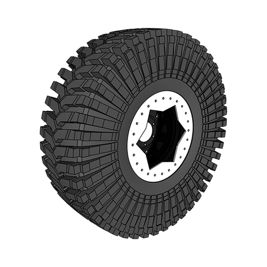 17" DIY Beadlock Kit - 6pt Star