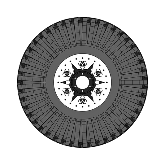 17" DIY Beadlock Kit - BH 6pt Spikes