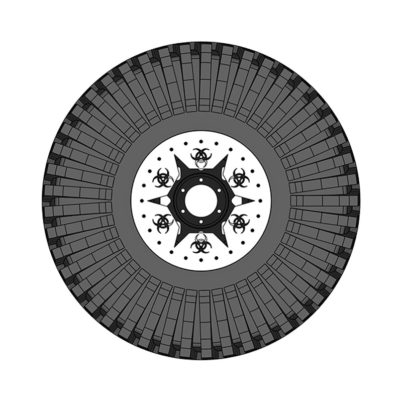16" DIY Beadlock Kit - BH 6pt Spikes