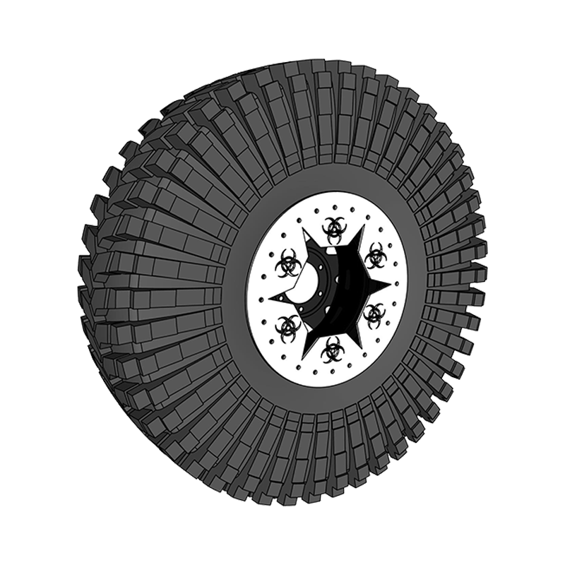 17" DIY Beadlock Kit - BH 6pt Spikes