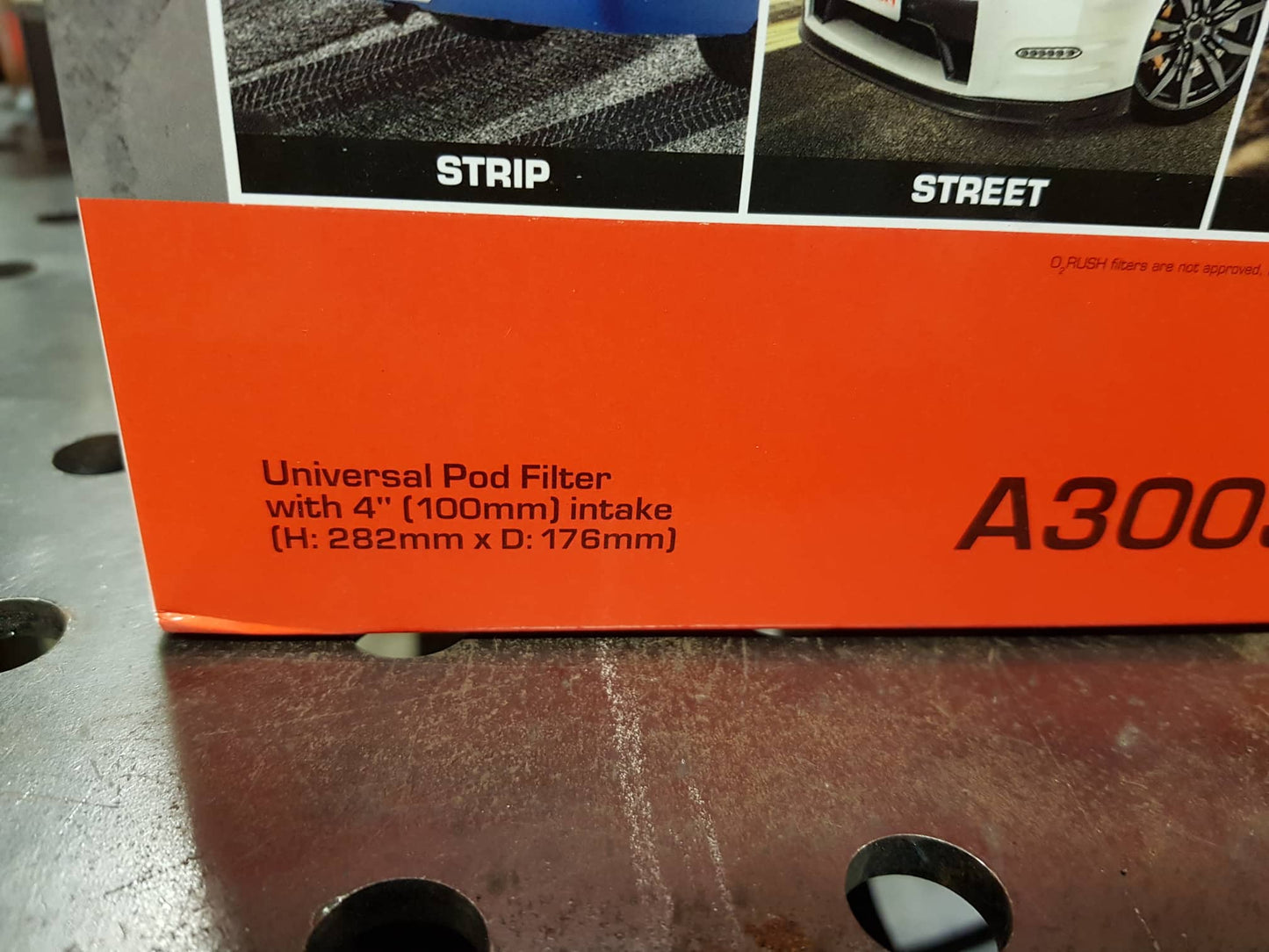 Ryco 02 Rush 4" Air Filter