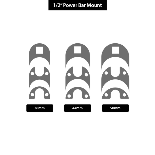 1/2" Power Bar Mount