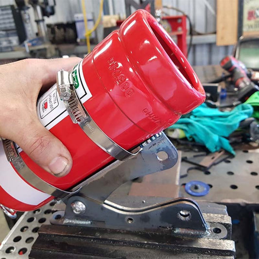 Quick Release Fire Extinguisher Mount