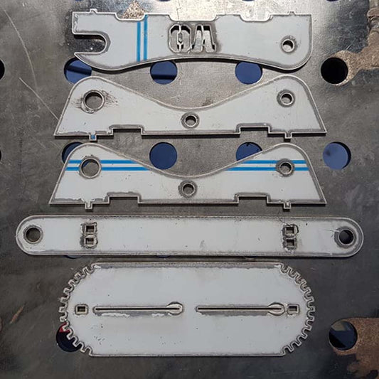 Quick Release Fire Extinguisher Mount - Welded Stainless Steel