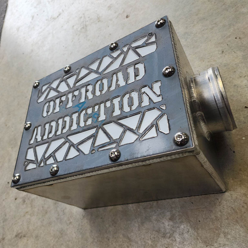 Universal 4" Aluminium Airbox