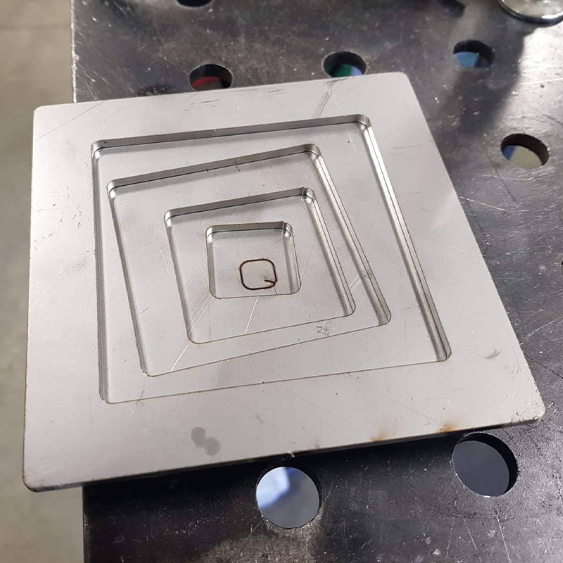 Square Pyramid Weld Practice Kit - Stainless Steel