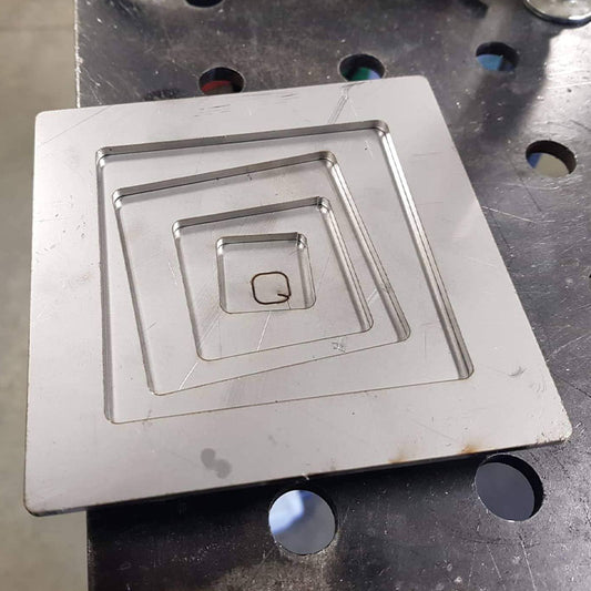 Square Pyramid Weld Practice Kit - Stainless Steel