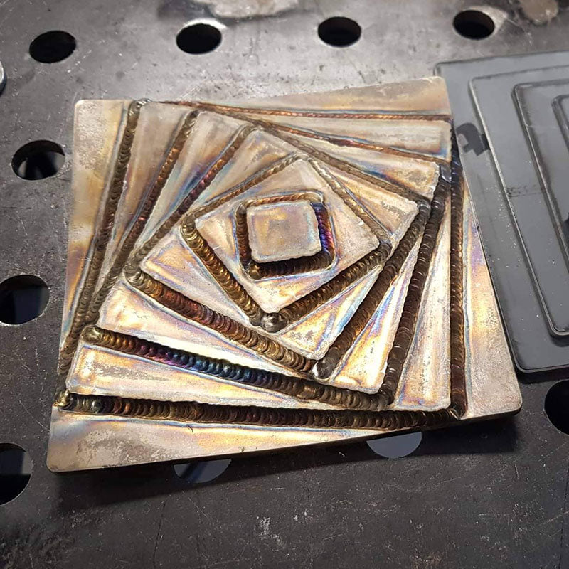 Square Pyramid Weld Practice Kit - Stainless Steel