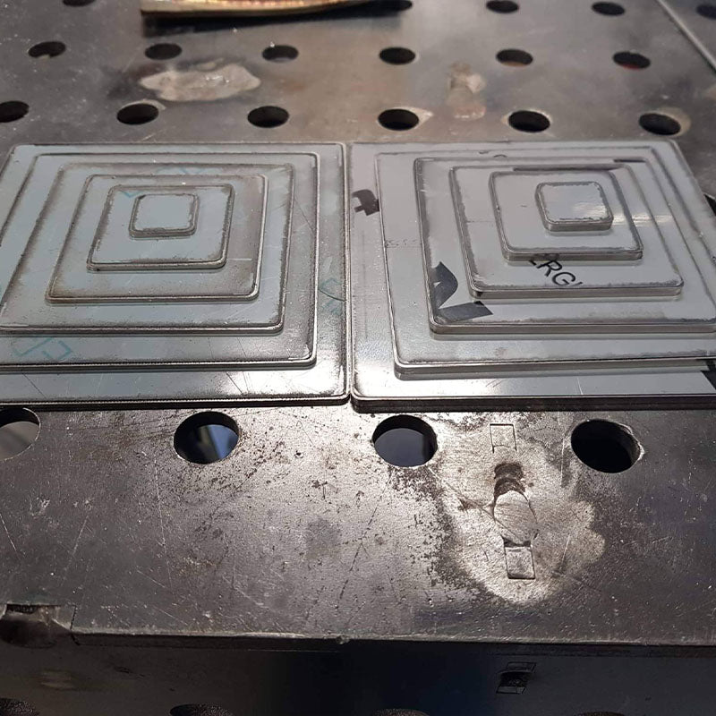 Square Pyramid Weld Practice Kit - Stainless Steel