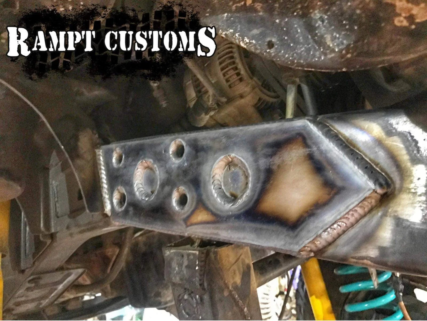 Rampt Customs Toyota 80/105 Landcruiser Steering Box Brace Kit