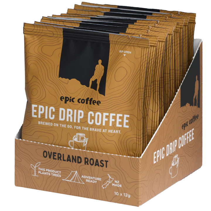 Epic Coffee Overland Roast Drip Filters - 10 Pack