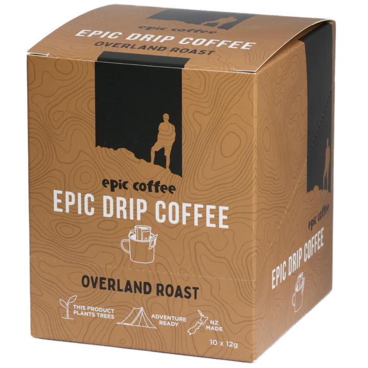 Epic Coffee Overland Roast Drip Filters - 10 Pack