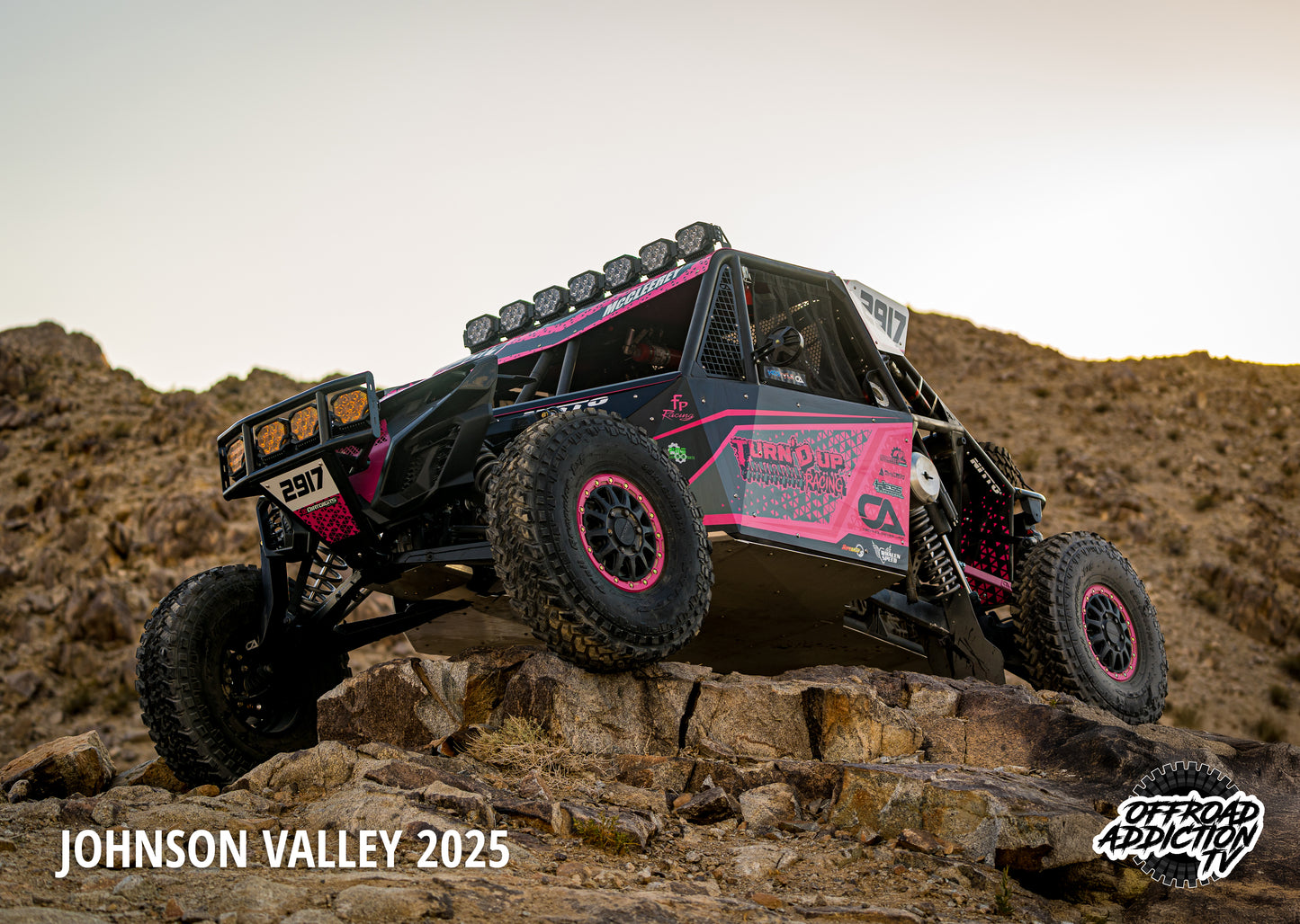 2026 Offroad Addiction A3 Wall Calendar