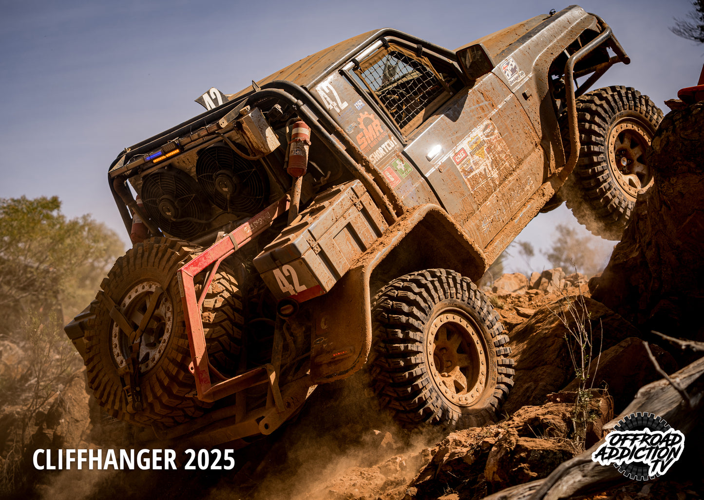 2026 Offroad Addiction A3 Wall Calendar