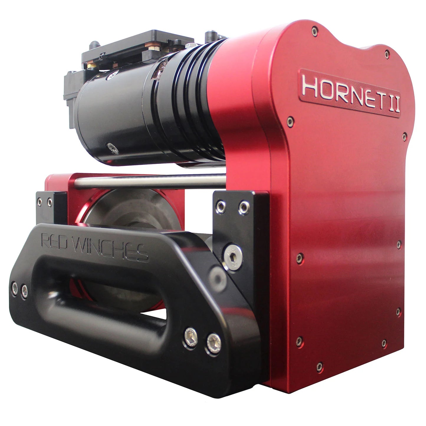 RED Winches Electric Winch - Hornet2 12 volt with XL drum & OD gearing