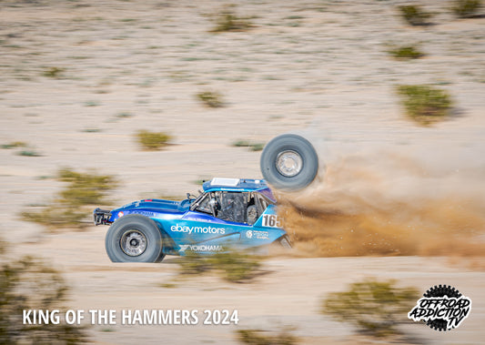 2026 Offroad Addiction A3 Wall Calendar