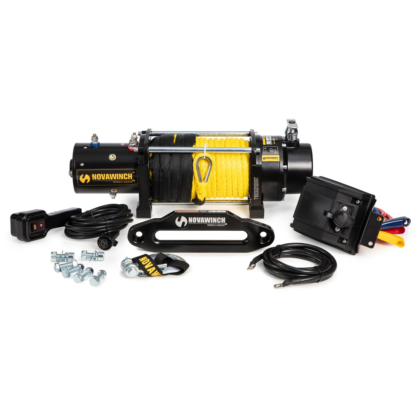 Novawinch NVT Series Electric Winch - 12,000lb 24 volt