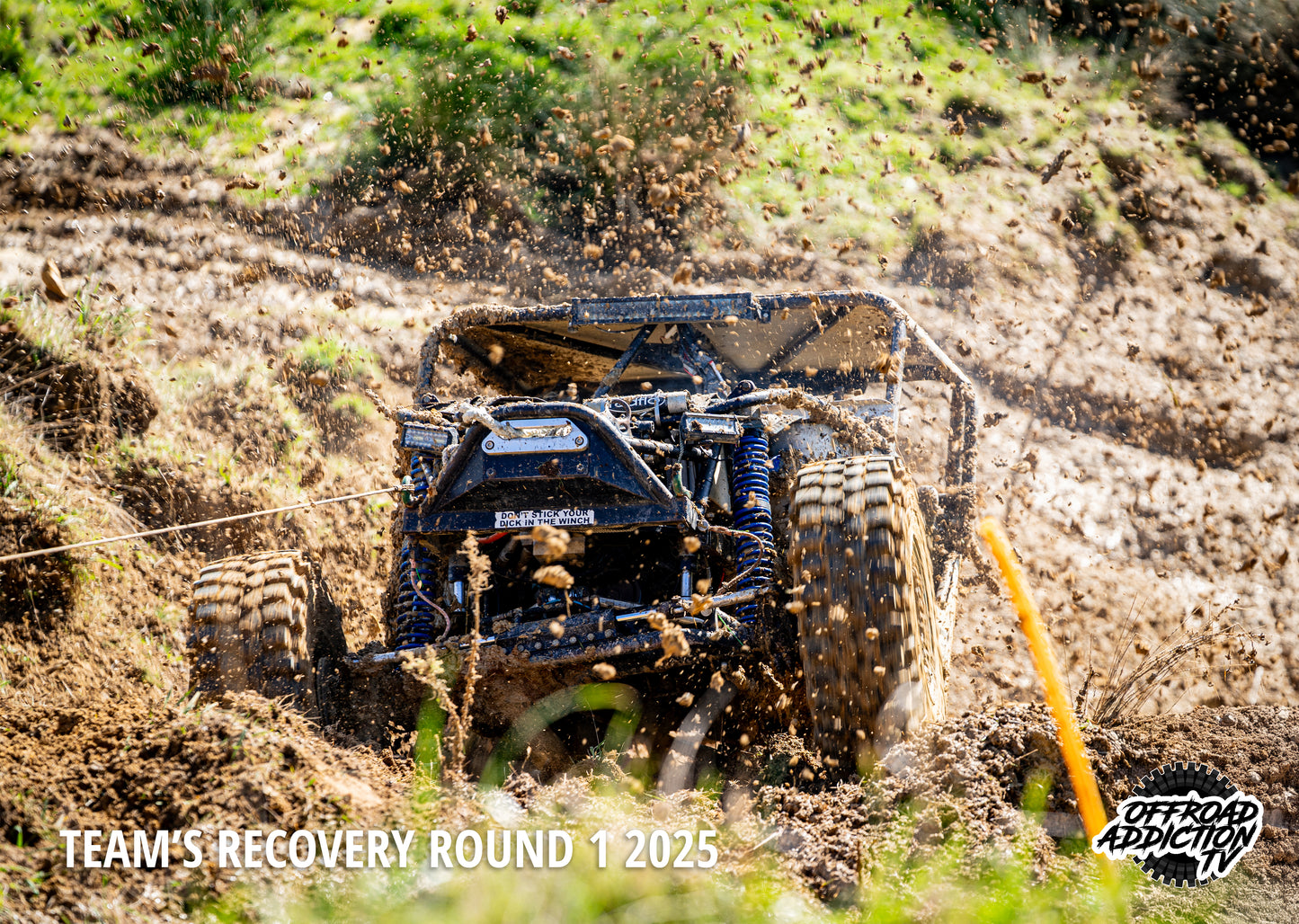 2026 Offroad Addiction A3 Wall Calendar