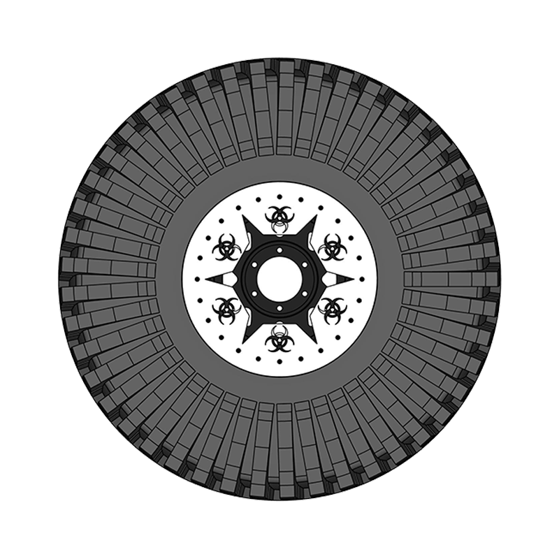 17" DIY Beadlock Kit - BH 6pt Spikes