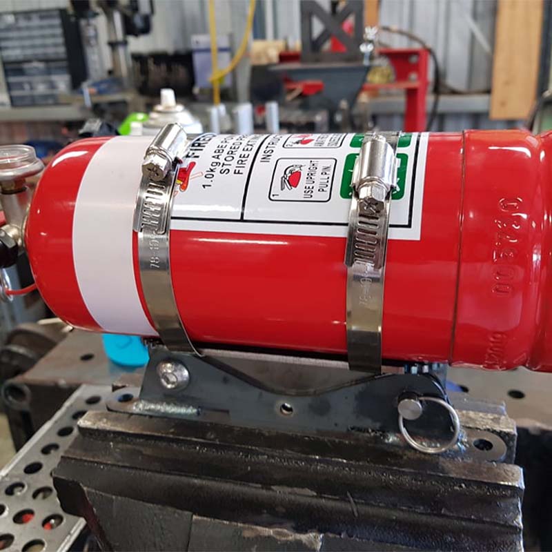 Quick Release Fire Extinguisher Mount
