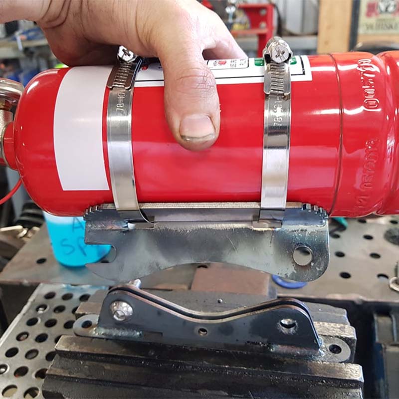 Quick Release Fire Extinguisher Mount