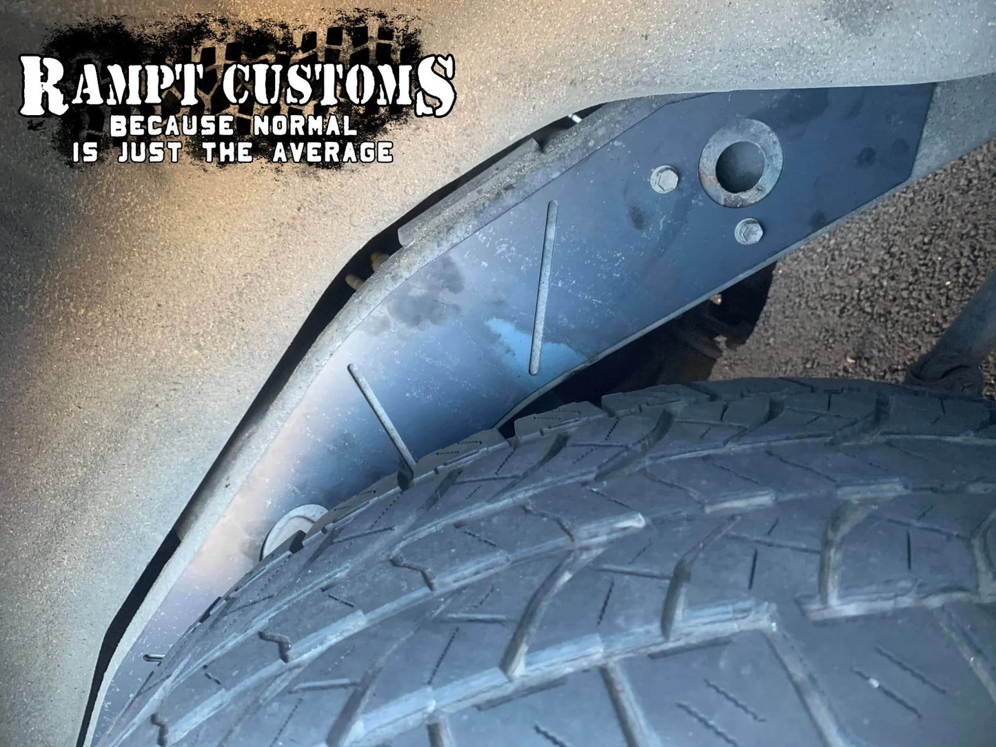 Rampt Customs Toyota 80/105 Landcruiser Rear Chassis Plates